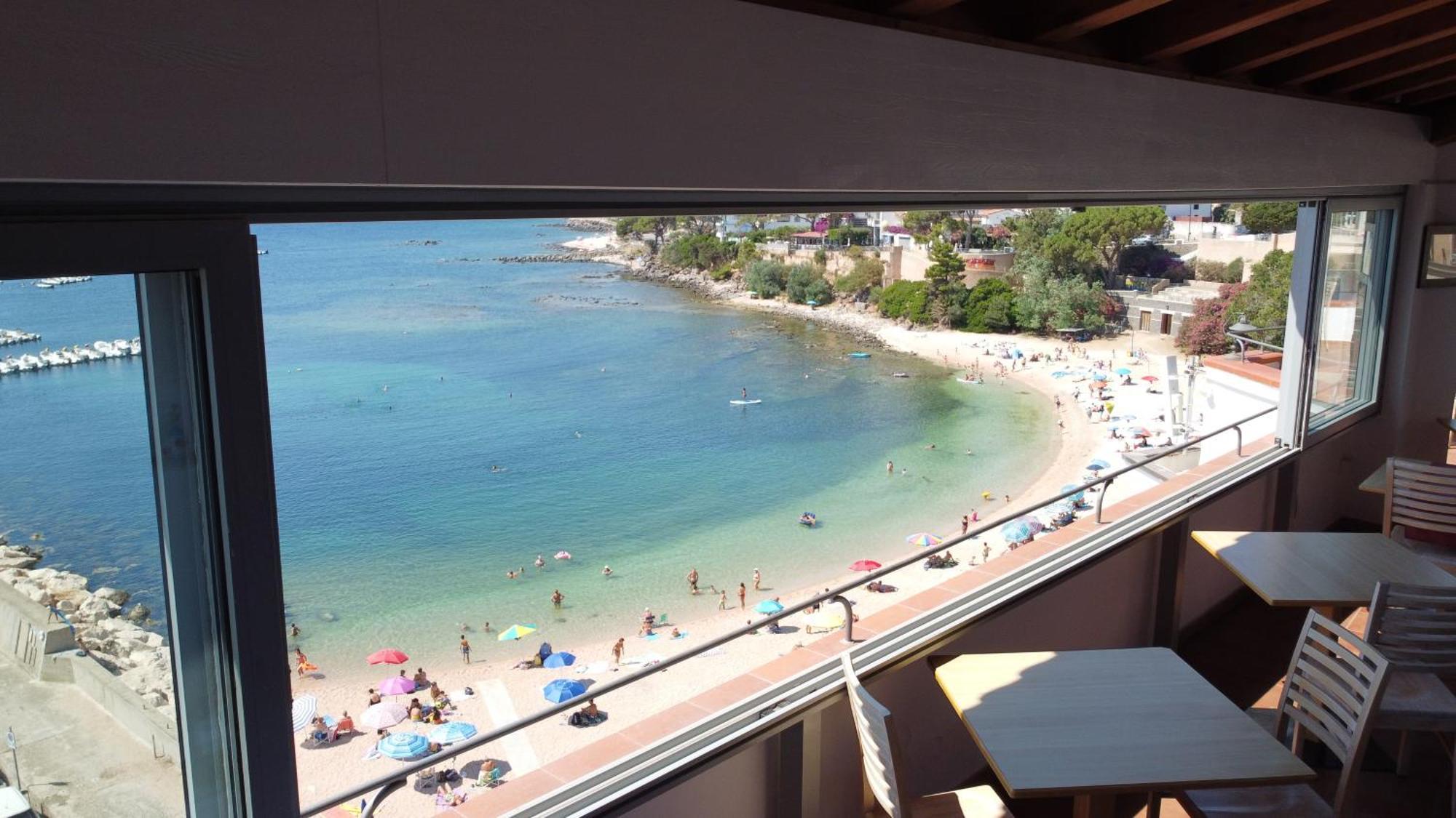 Bue Marino Hotel & Roof Lounge Cala Gonone Exterior foto